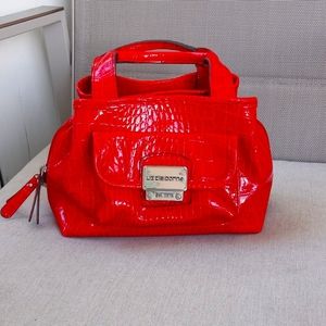 Red croc, Liz Claiborne handbag